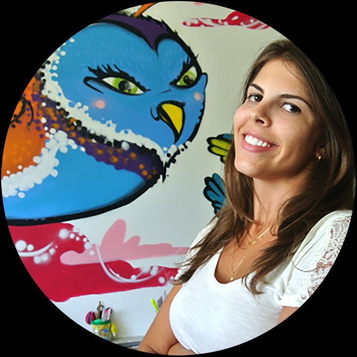 Retrato de Júlia Ghisi